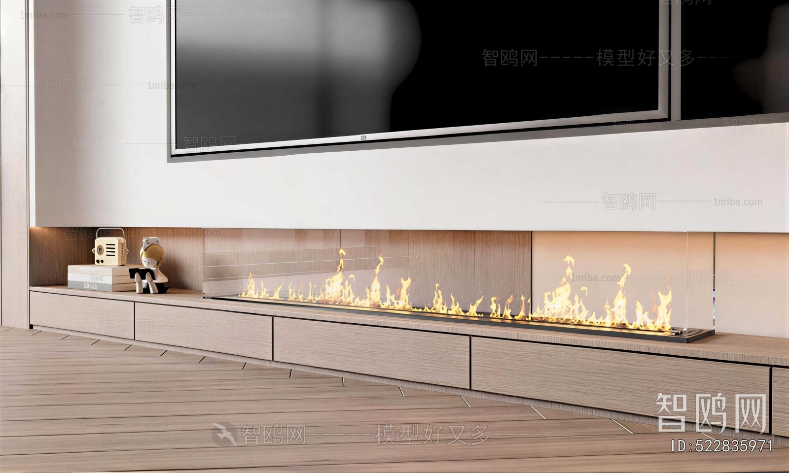 Modern Electronic Fireplace