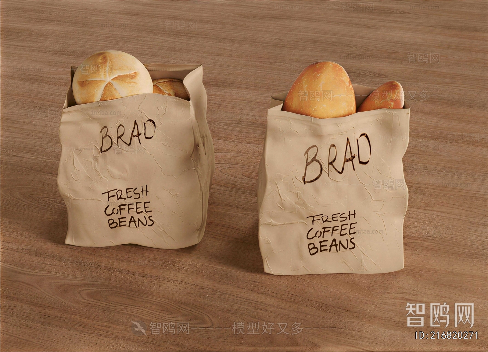 Modern Bread Cake