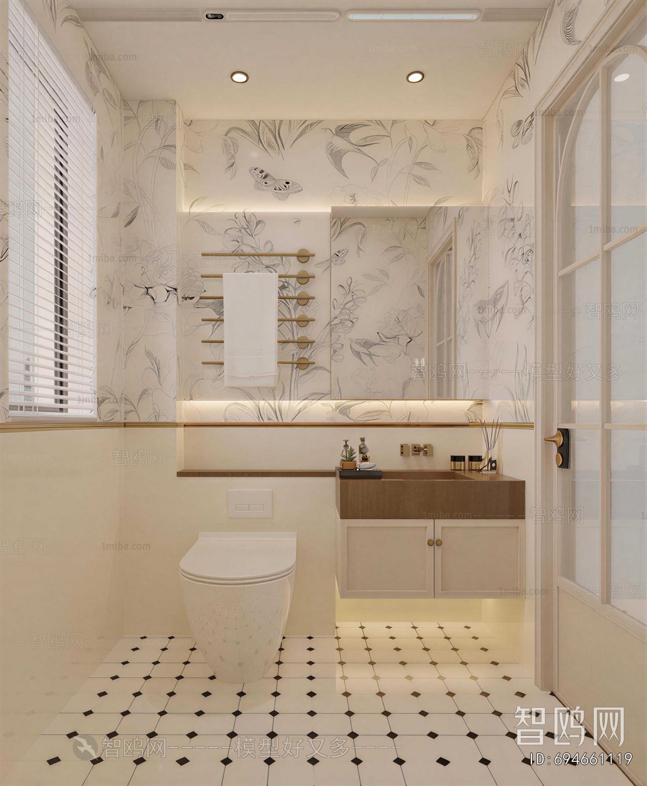 French Style TOILET