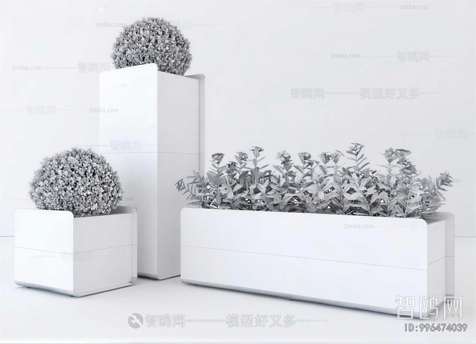 Modern Flower Bed, Flower Bowl, Flower Box