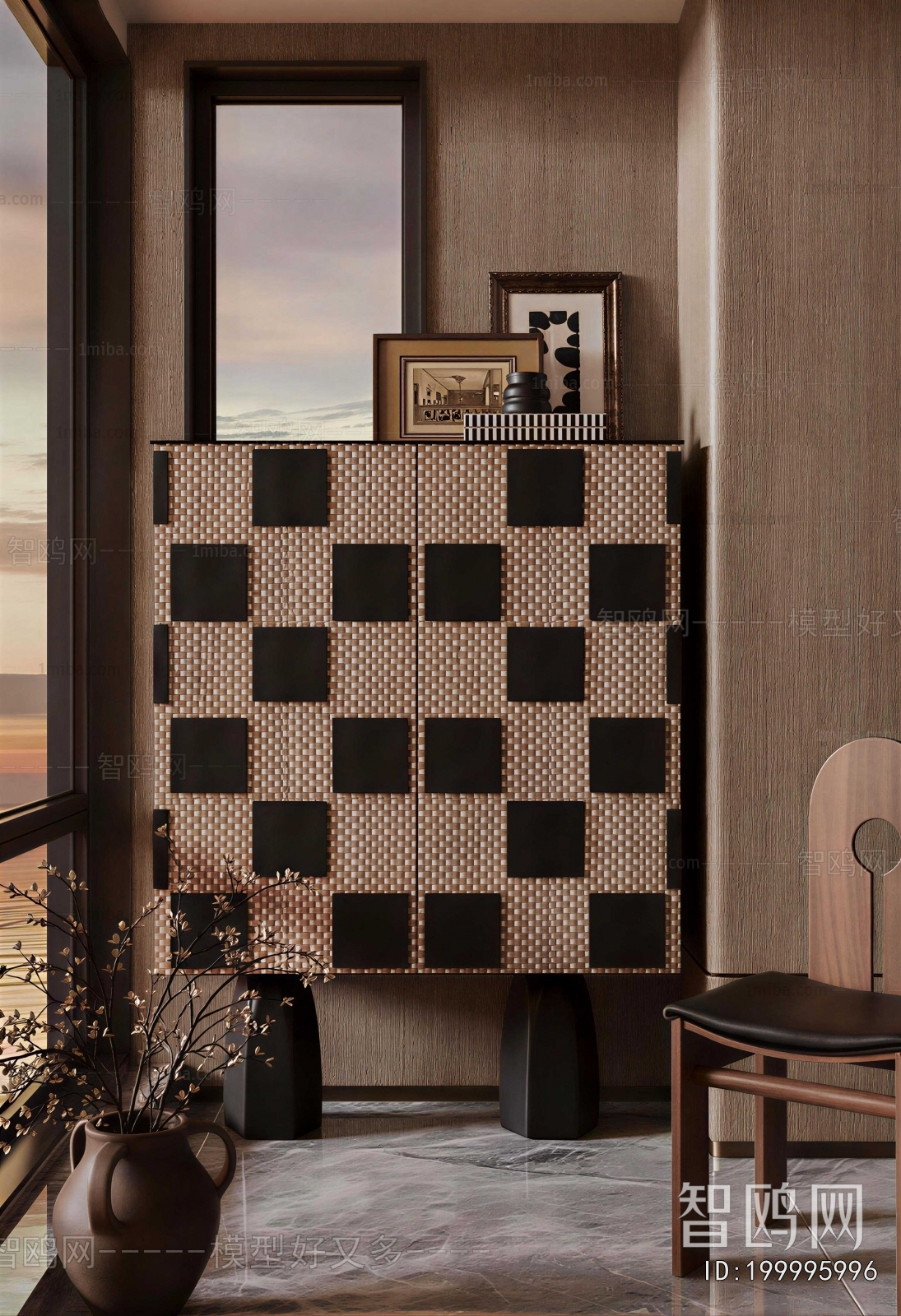 Modern Side Cabinet
