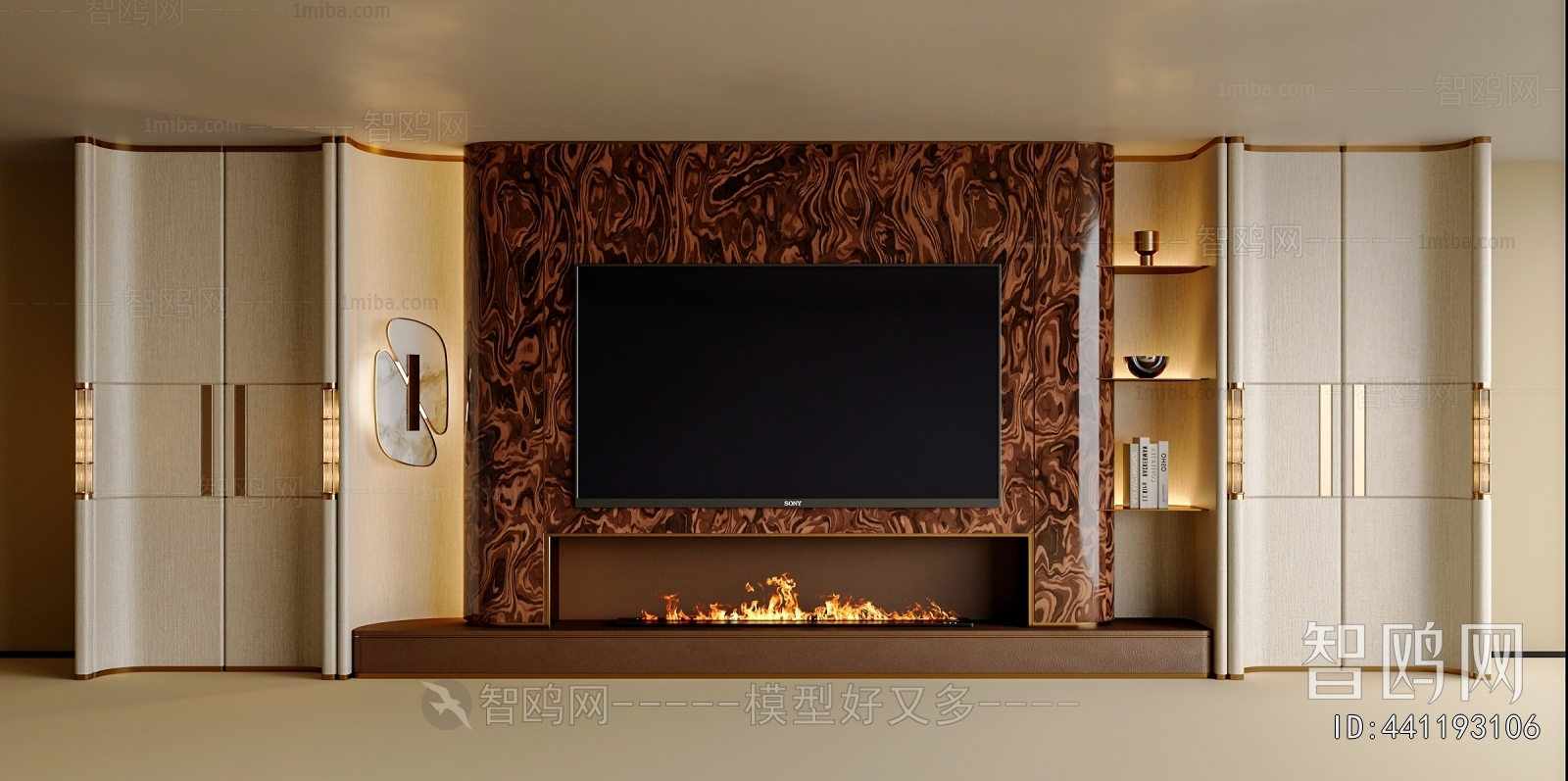 Modern TV Wall