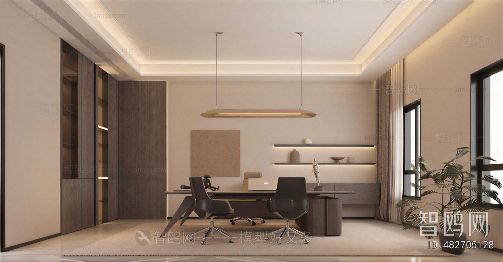 Modern Manager's Office