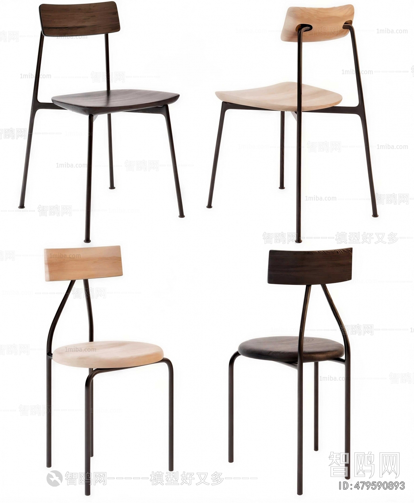 Industrial Style Single Chair