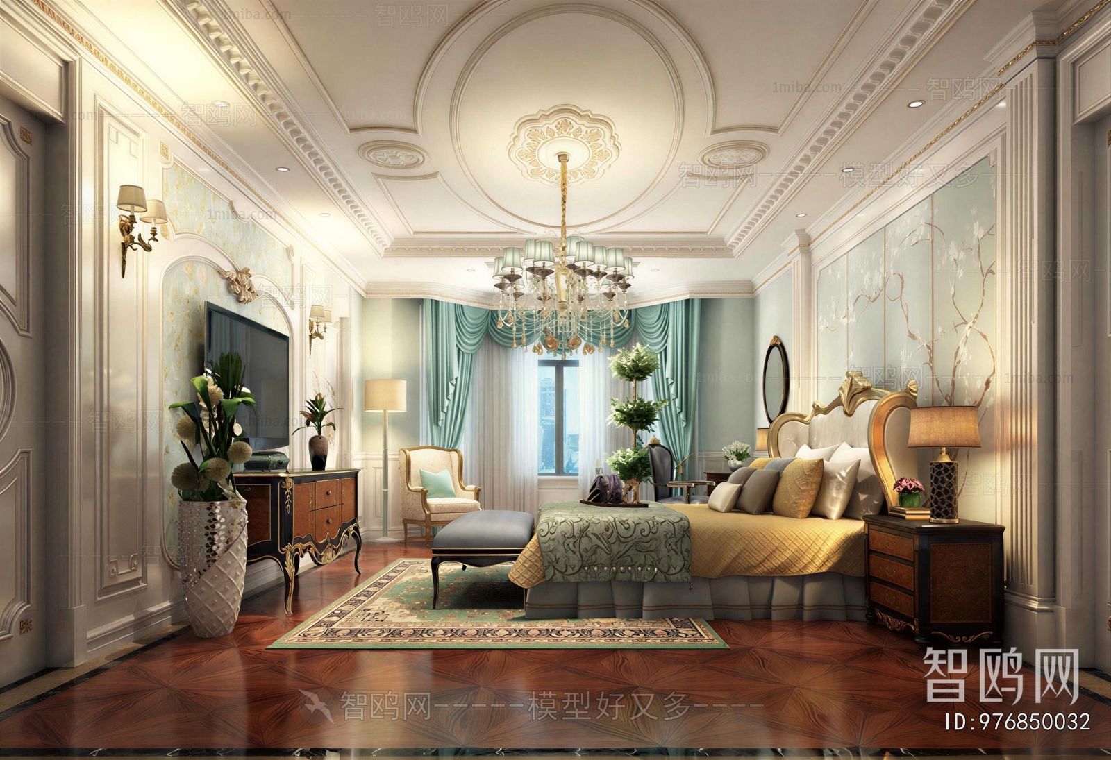 European Style Bedroom