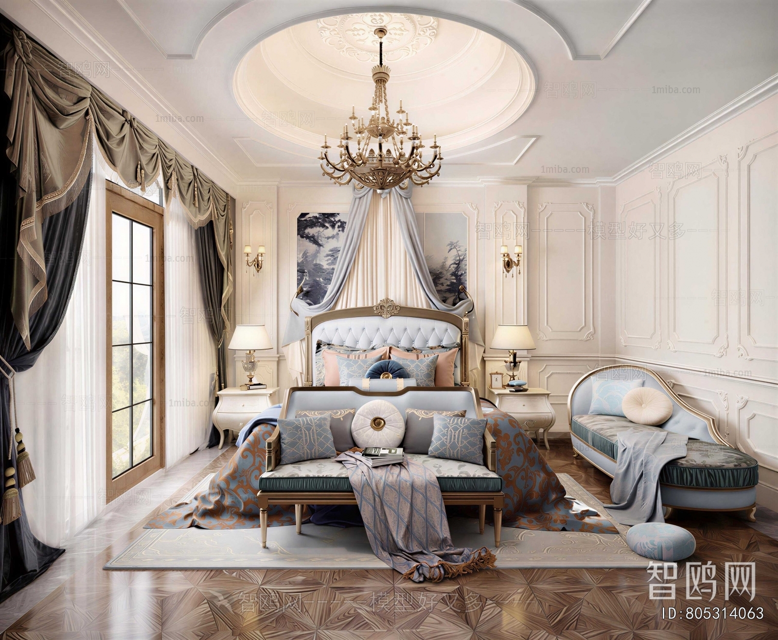 French Style Bedroom