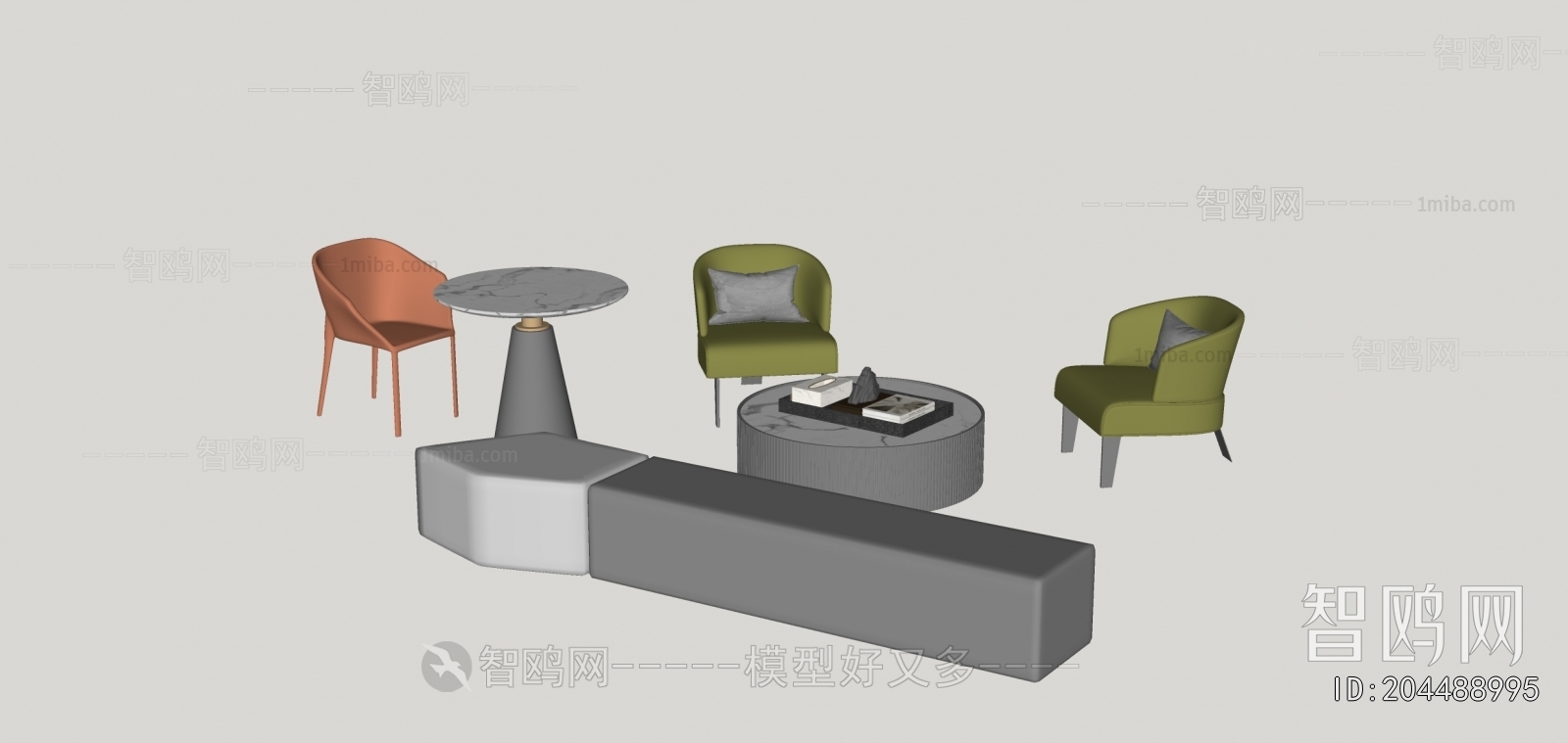Modern Leisure Table And Chair