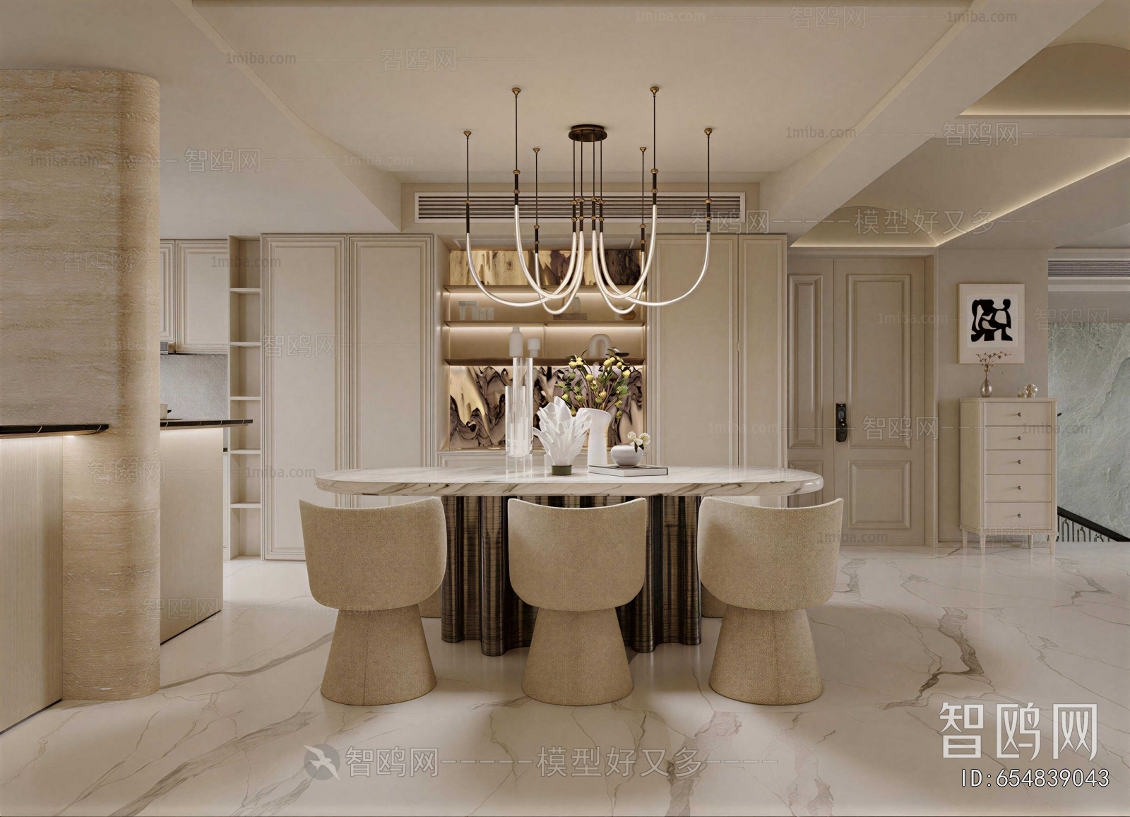French Style Dining Room
