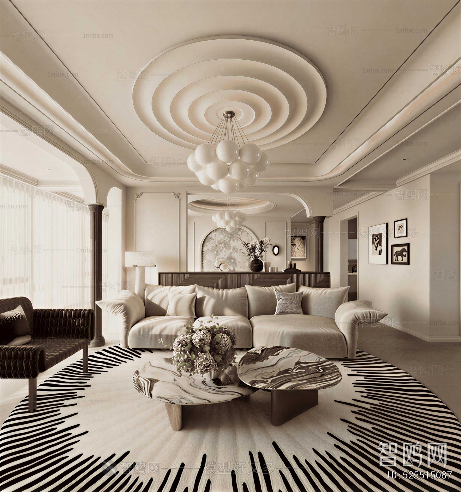 French Style A Living Room