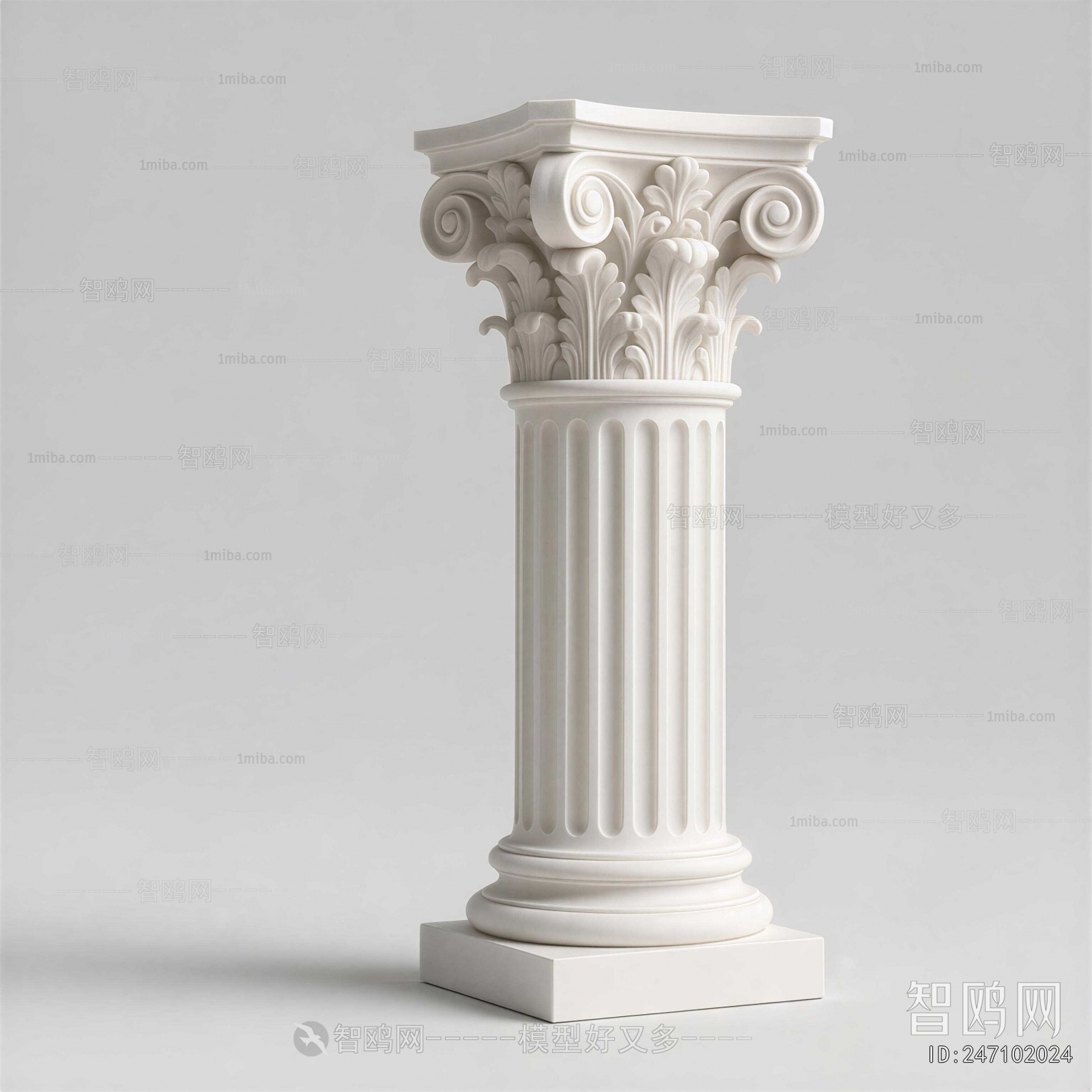 European Style Roman Pillar