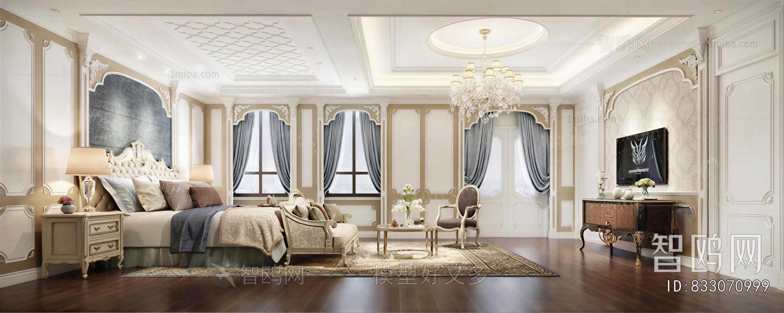 European Style Bedroom