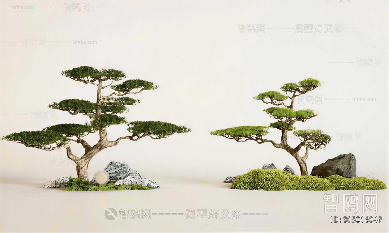New Chinese Style Plant Landscaping