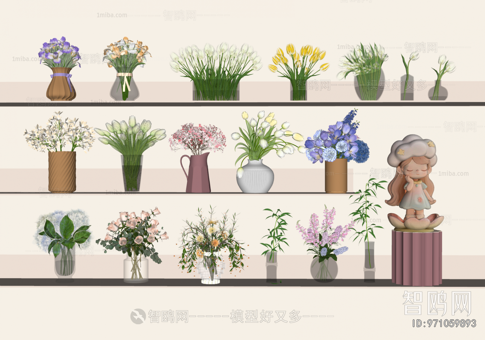 Modern Flower Arrangement