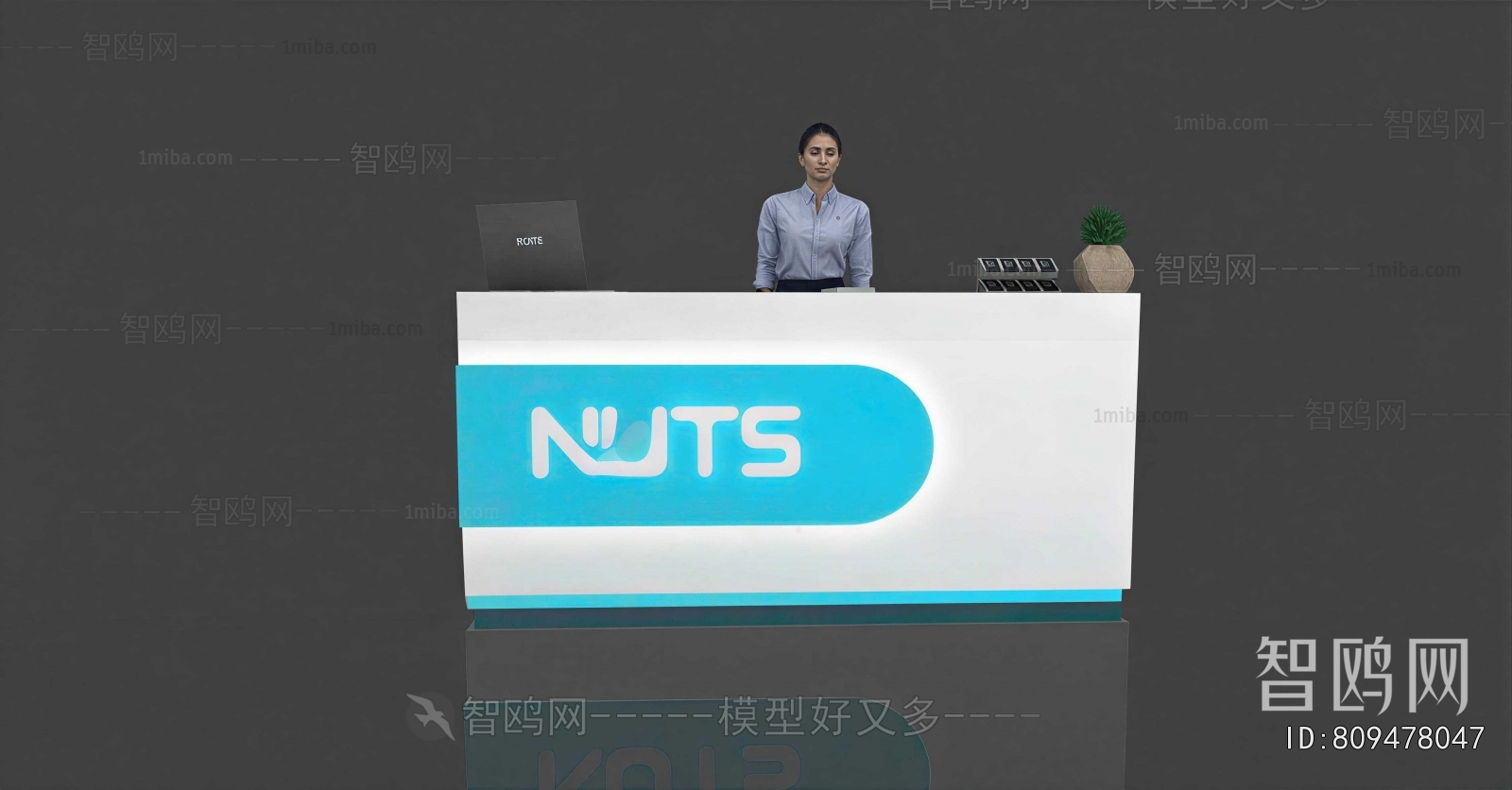 Modern Reception Desk