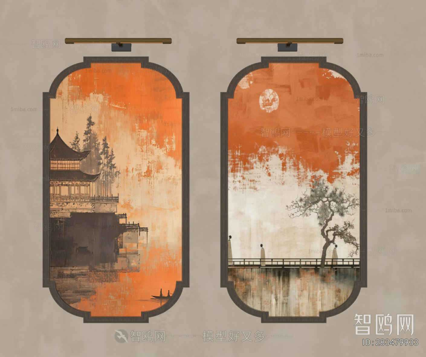 New Chinese Style Painting