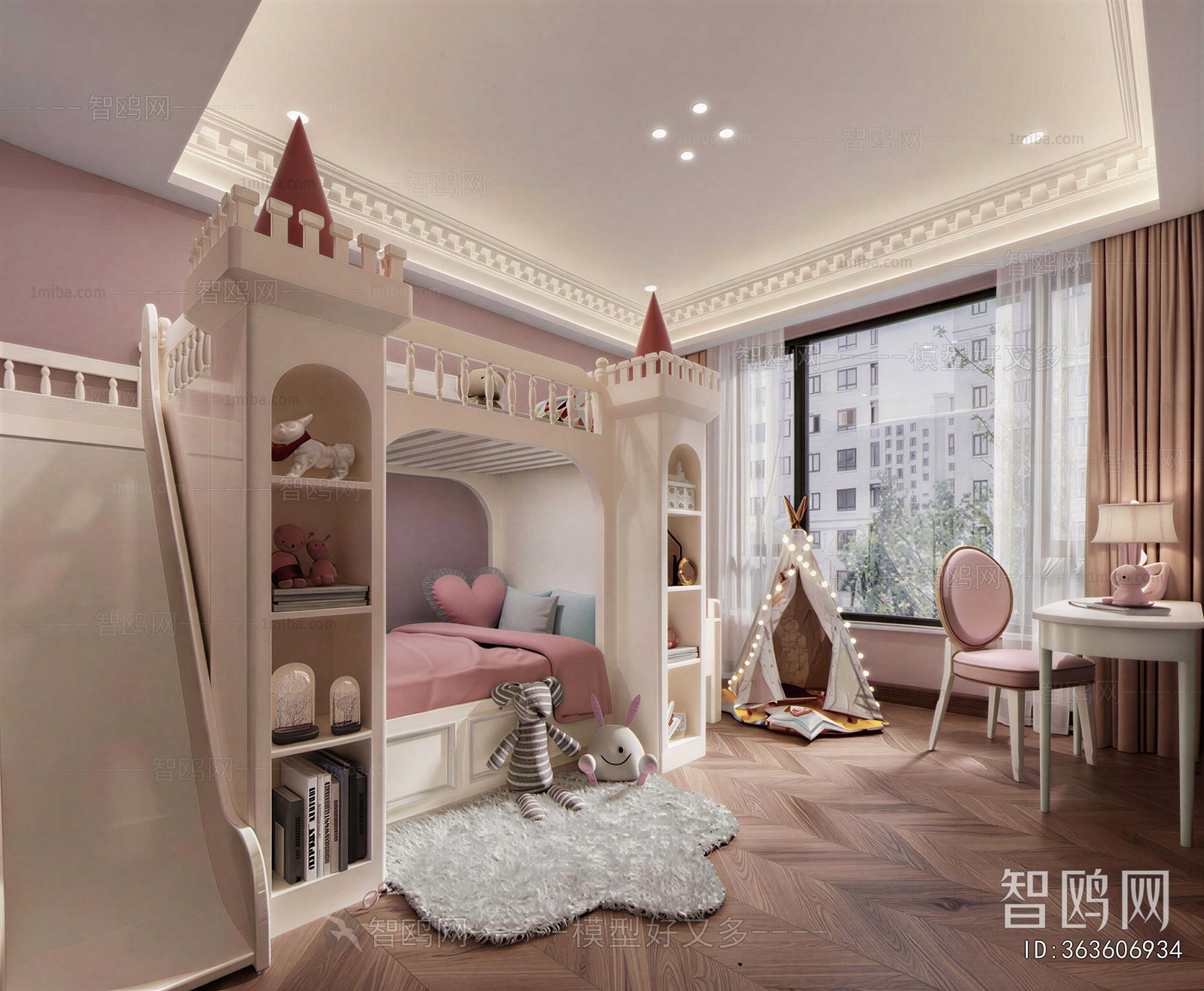 Modern Girl's Room Daughter's Room