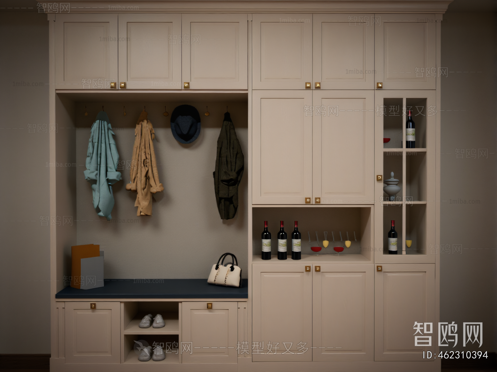Modern Shoe Cabinet