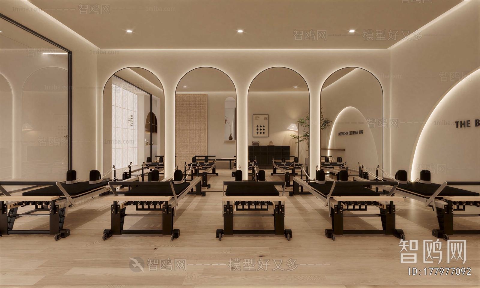 Modern Yoga Room