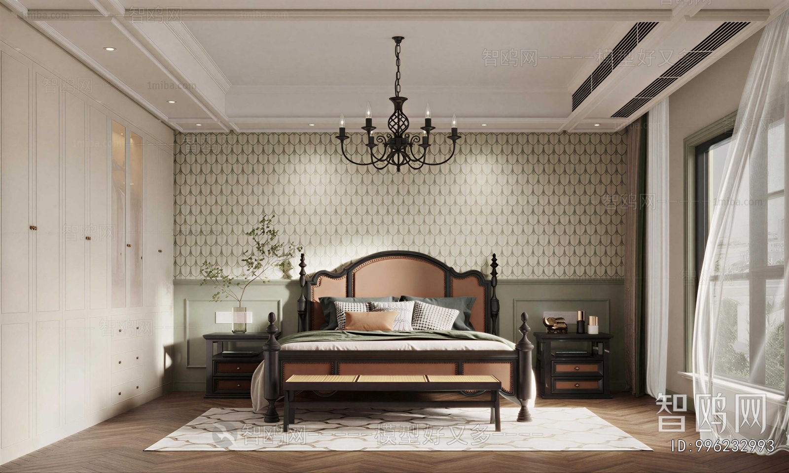 American Style Bedroom