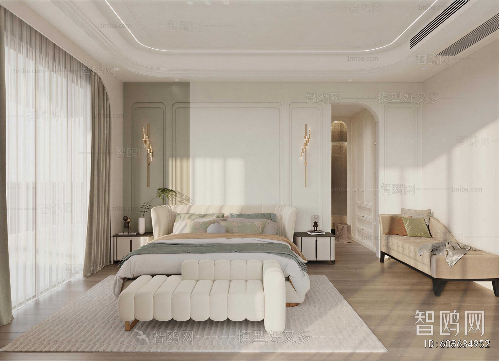 French Style Bedroom