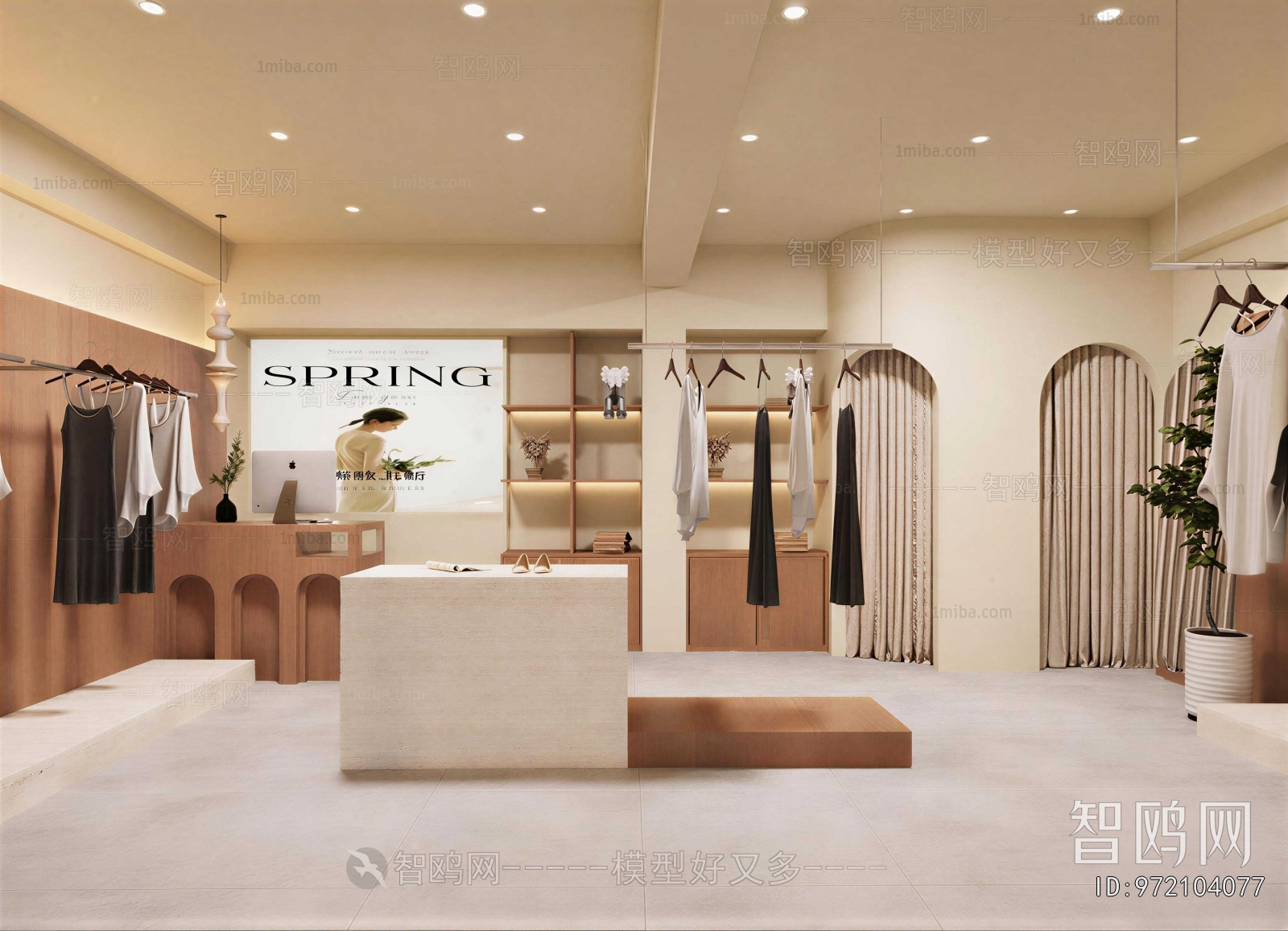 Modern Clothing Store