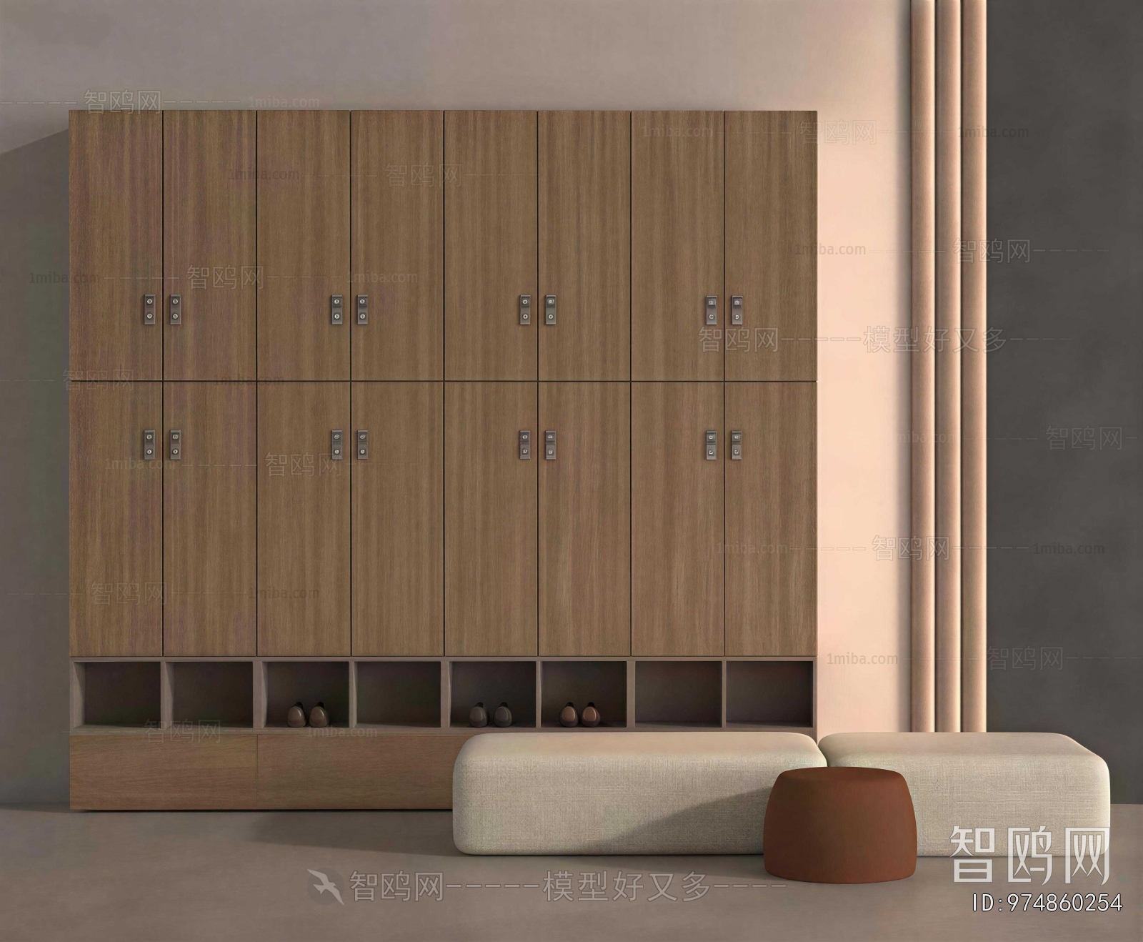 Modern Public Cabinet/lock Cabinet
