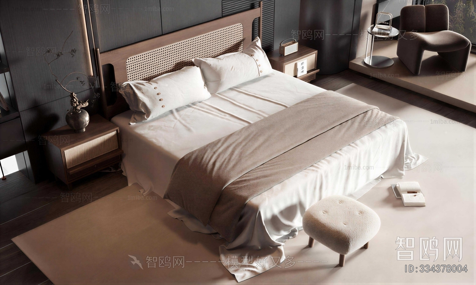 Modern Double Bed