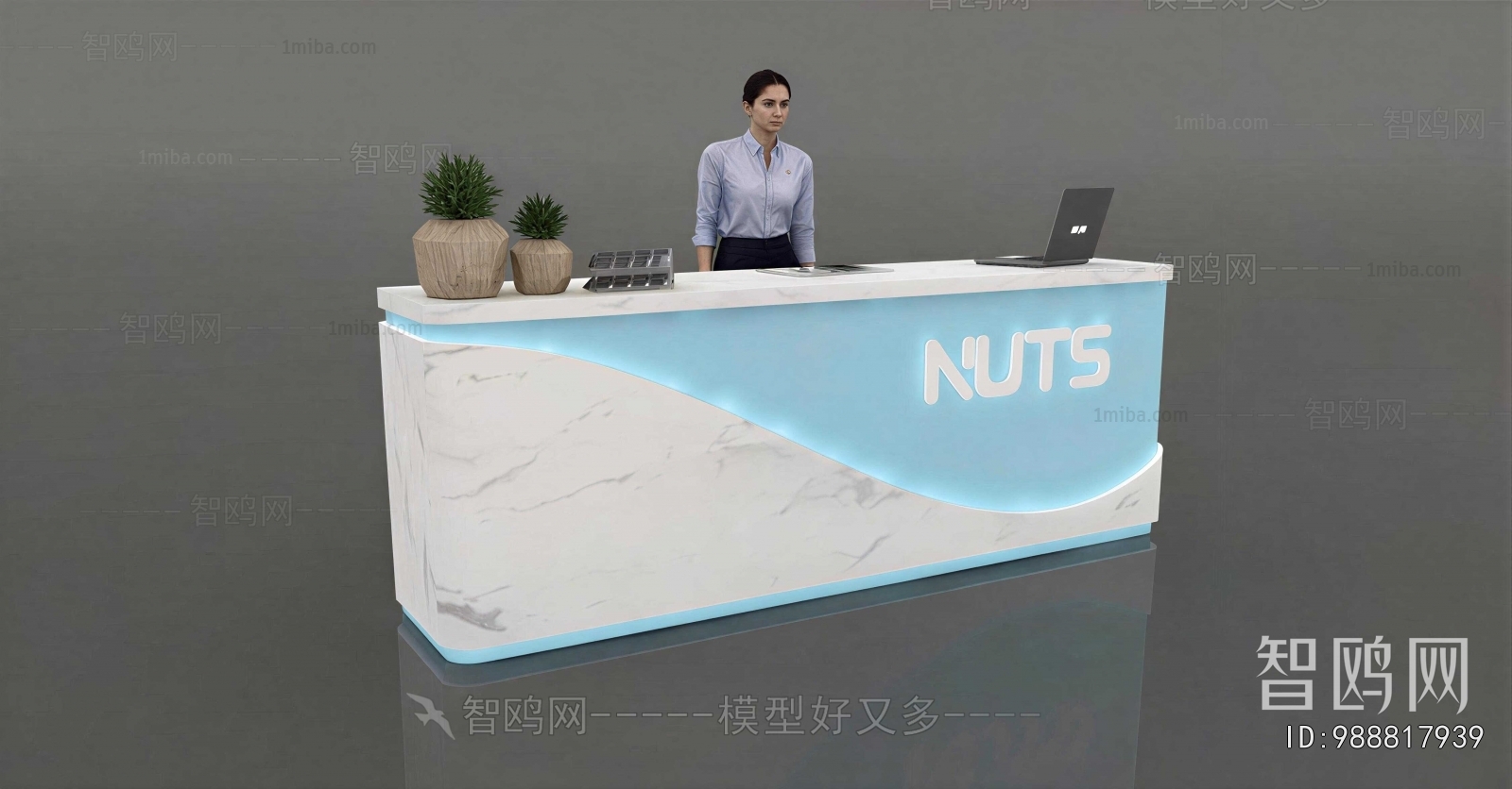 Modern Reception Desk