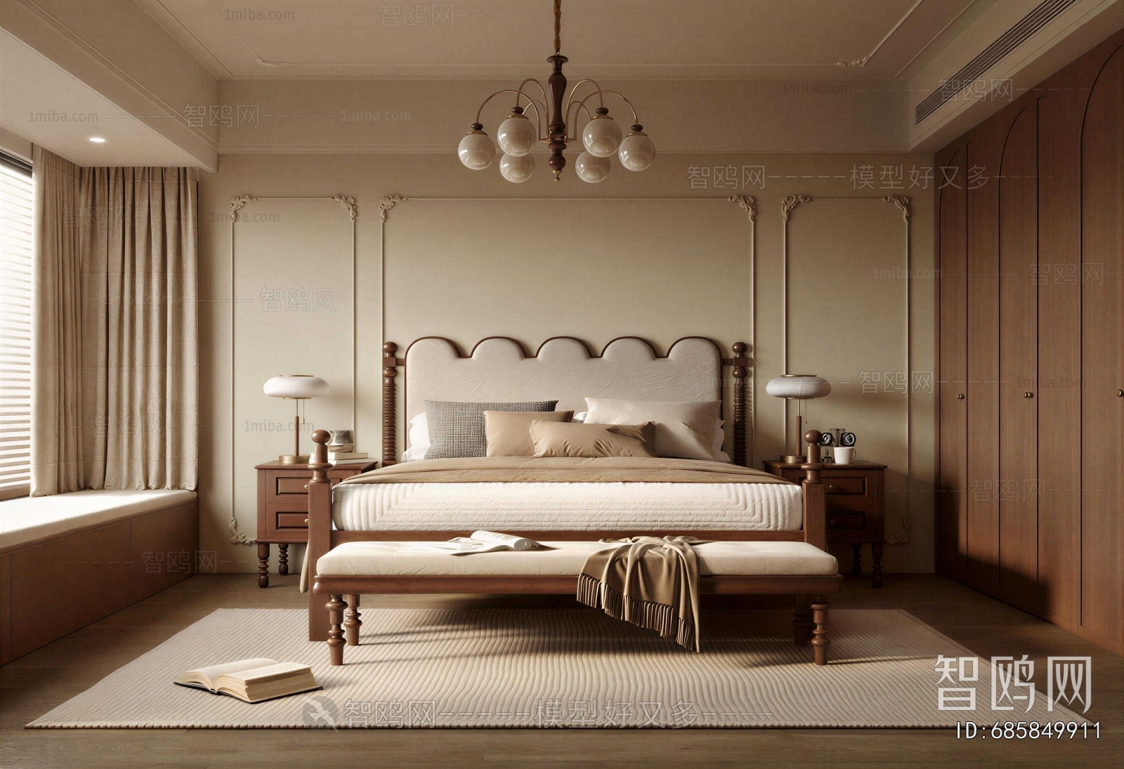 French Style Bedroom