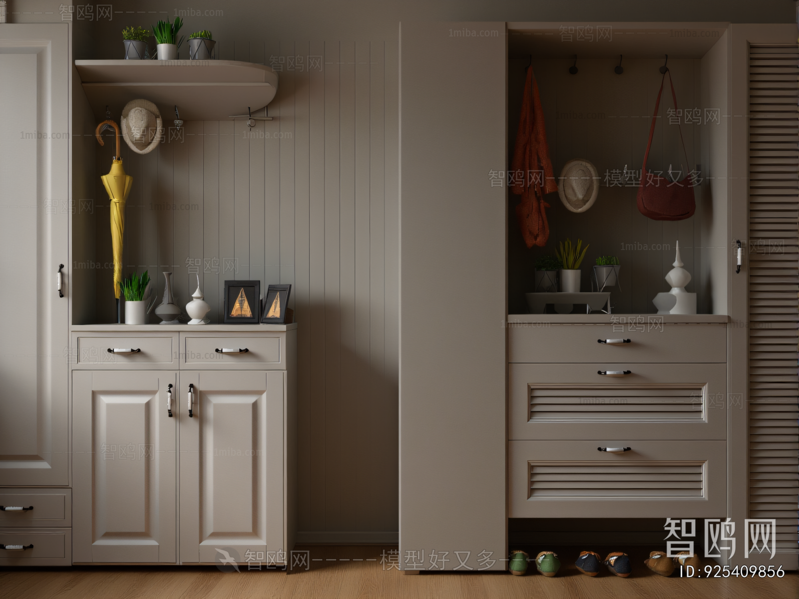 Modern Shoe Cabinet