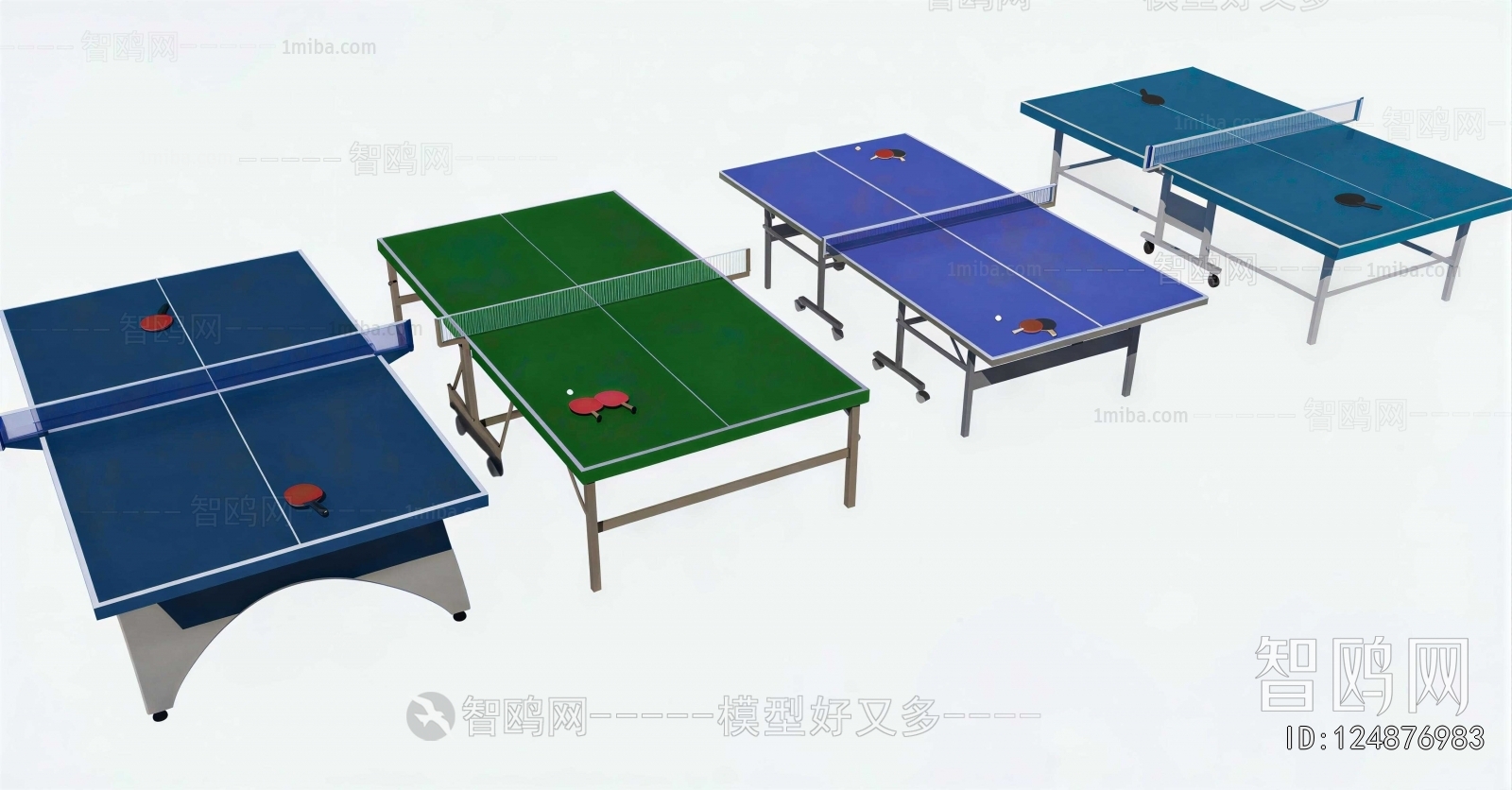 Modern Table-tennis Table