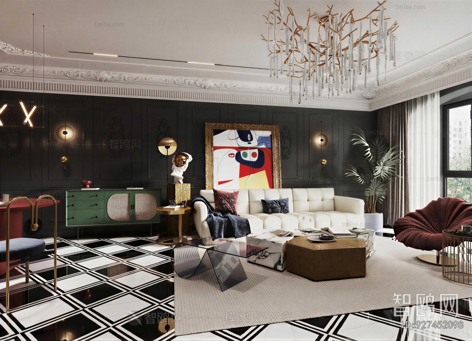 French Style A Living Room