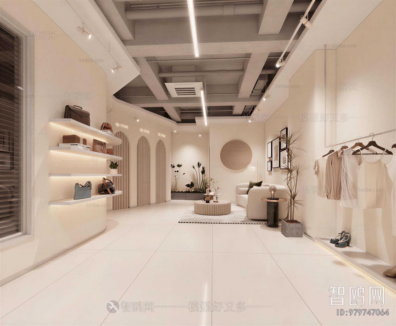 Modern Clothing Store