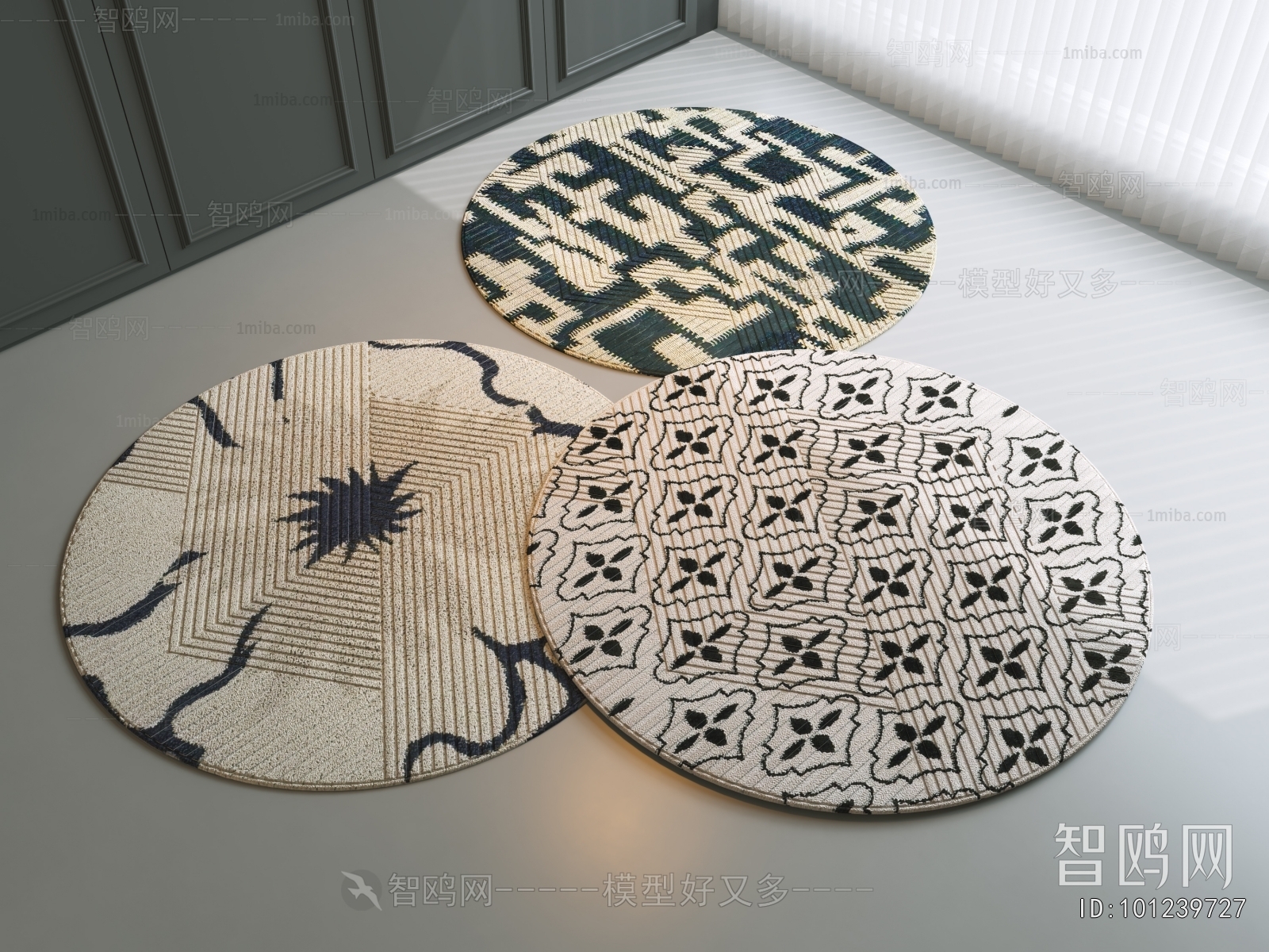 Modern Circular Carpet