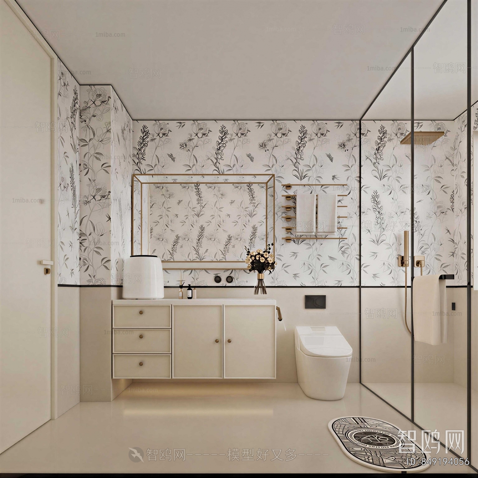 French Style TOILET