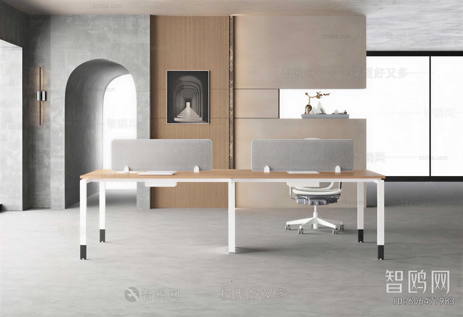 Modern Office Desk And Chair