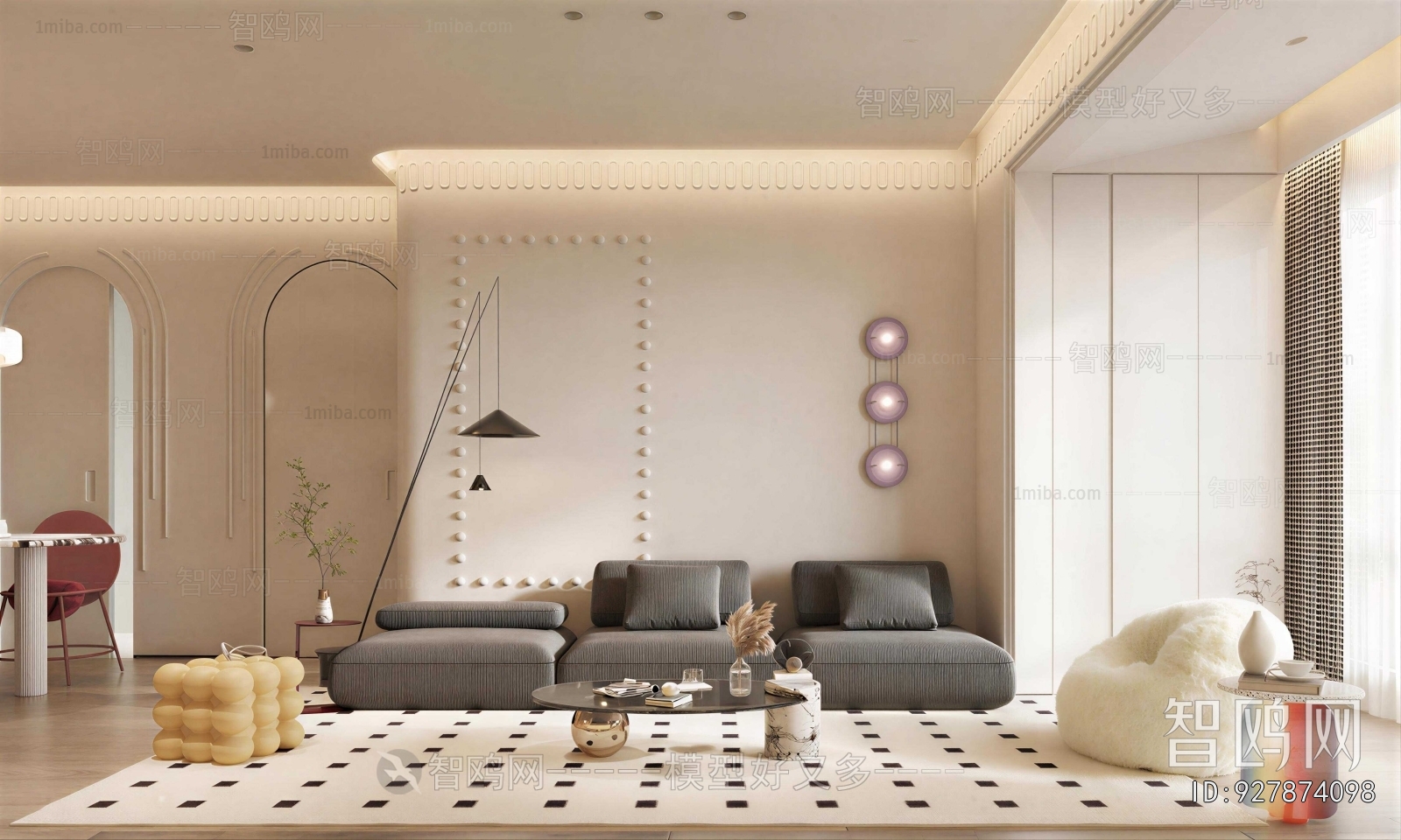 French Style A Living Room