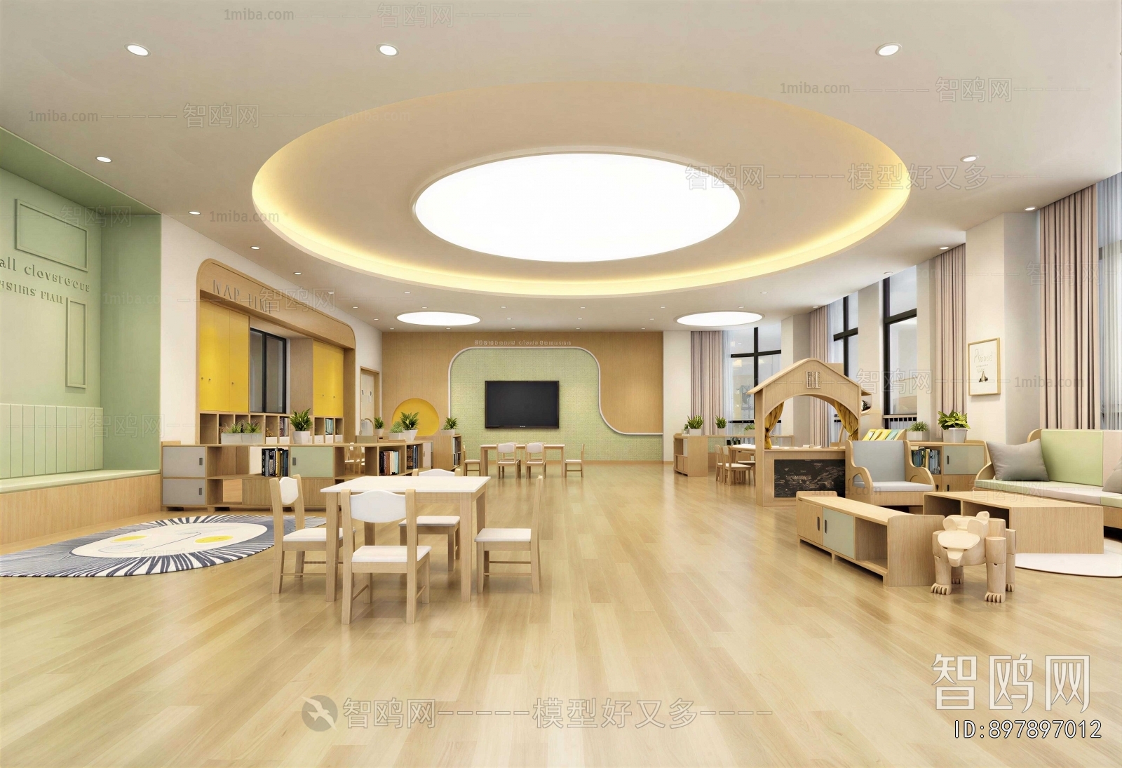 Modern Children's Playroom