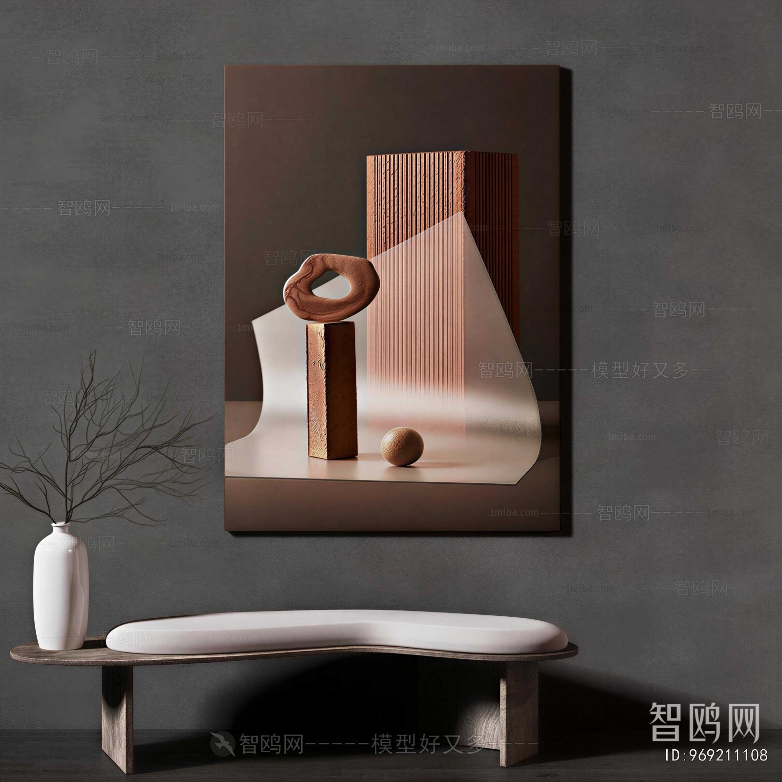 Wabi-sabi Style Painting
