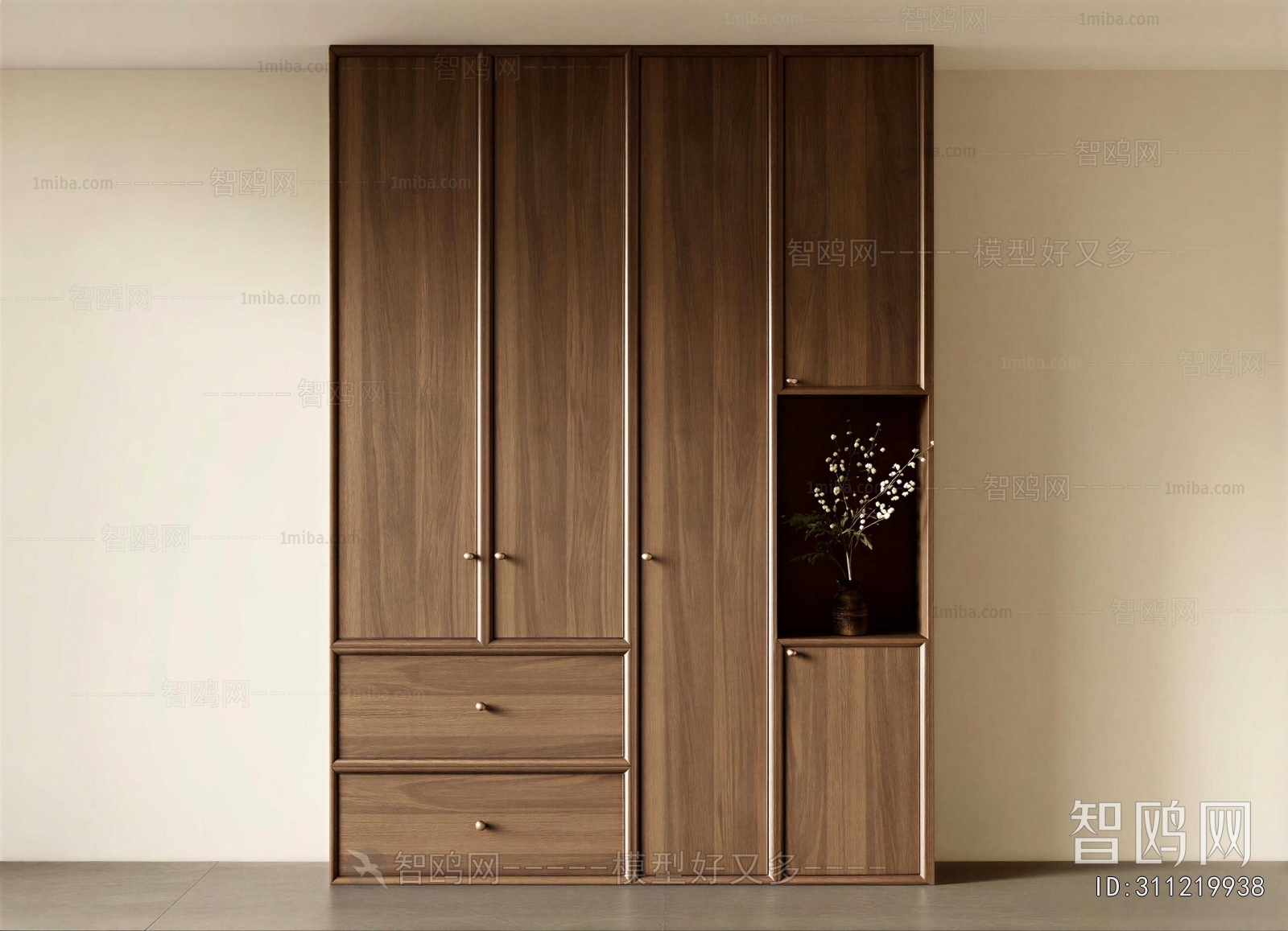 Modern Shoe Cabinet