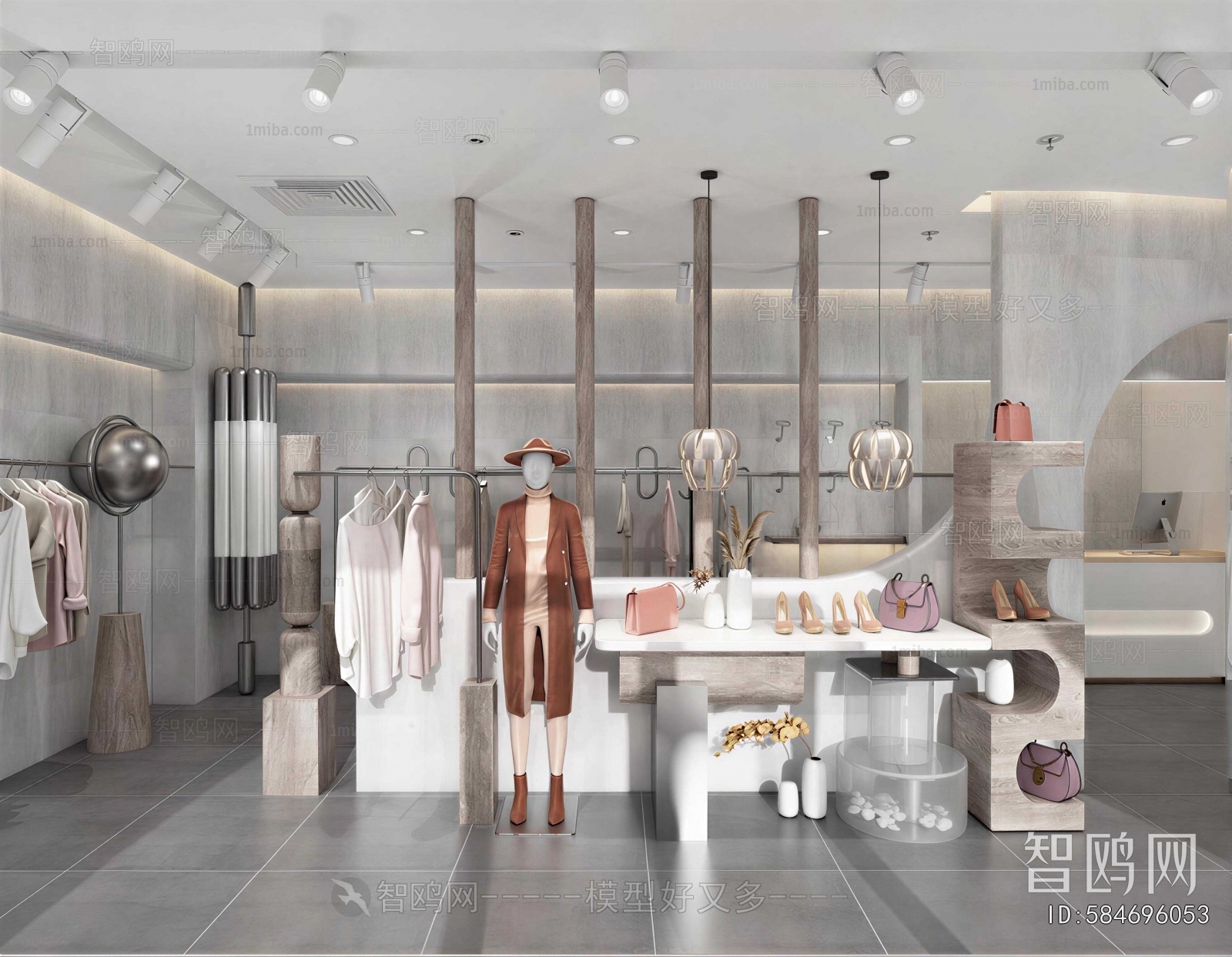 Modern Clothing Store