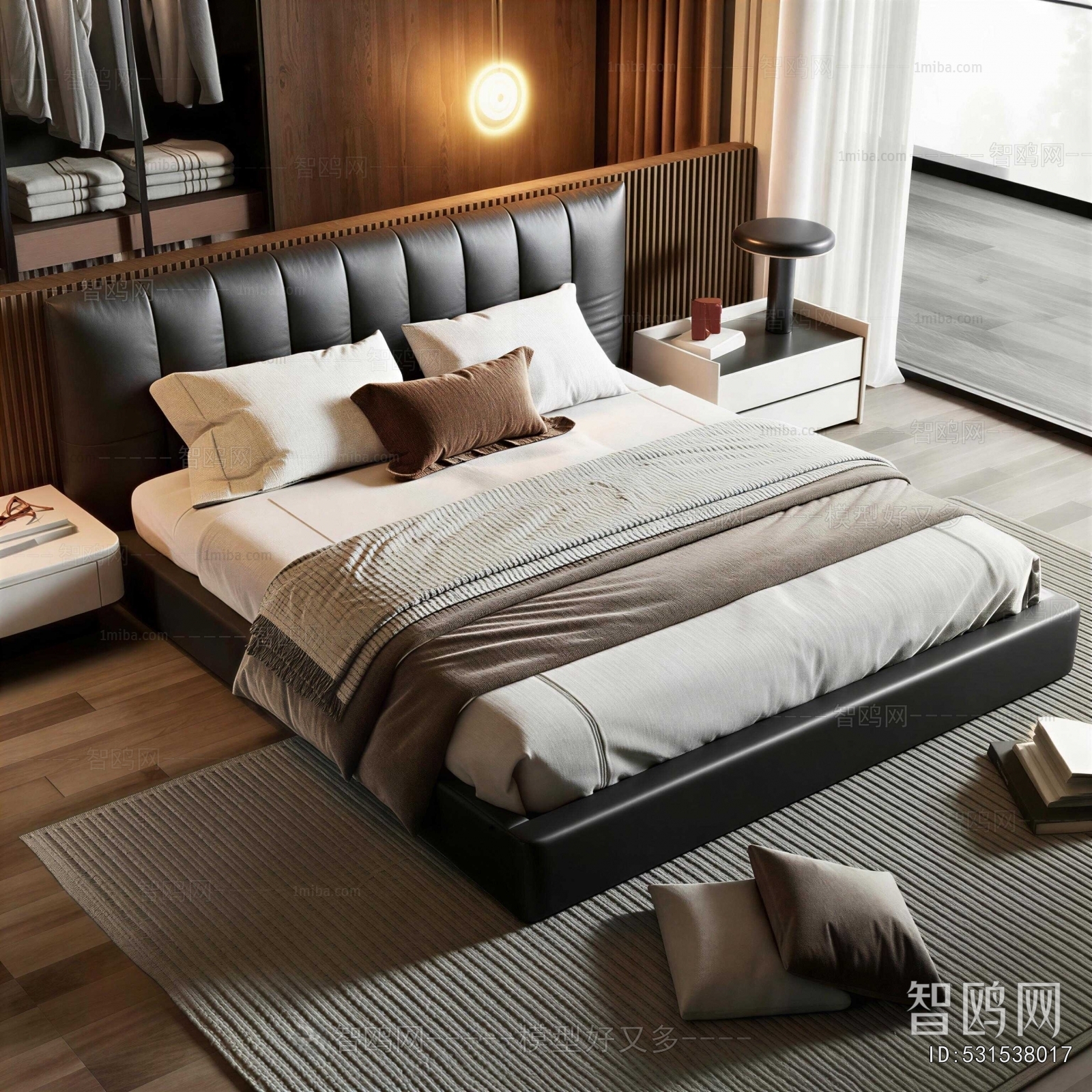 Modern Double Bed