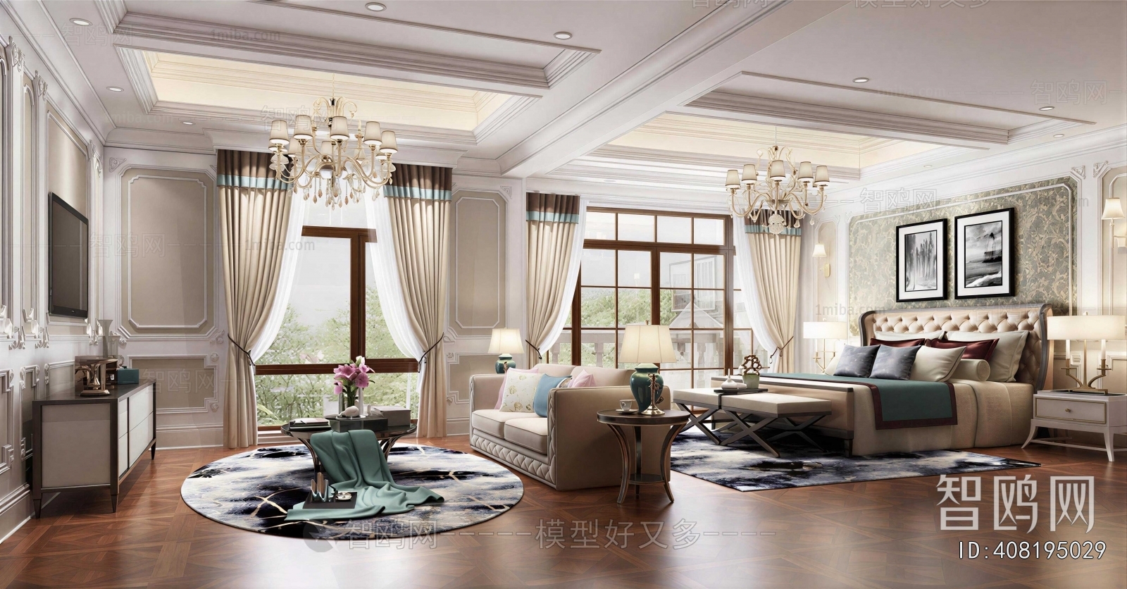 European Style Bedroom