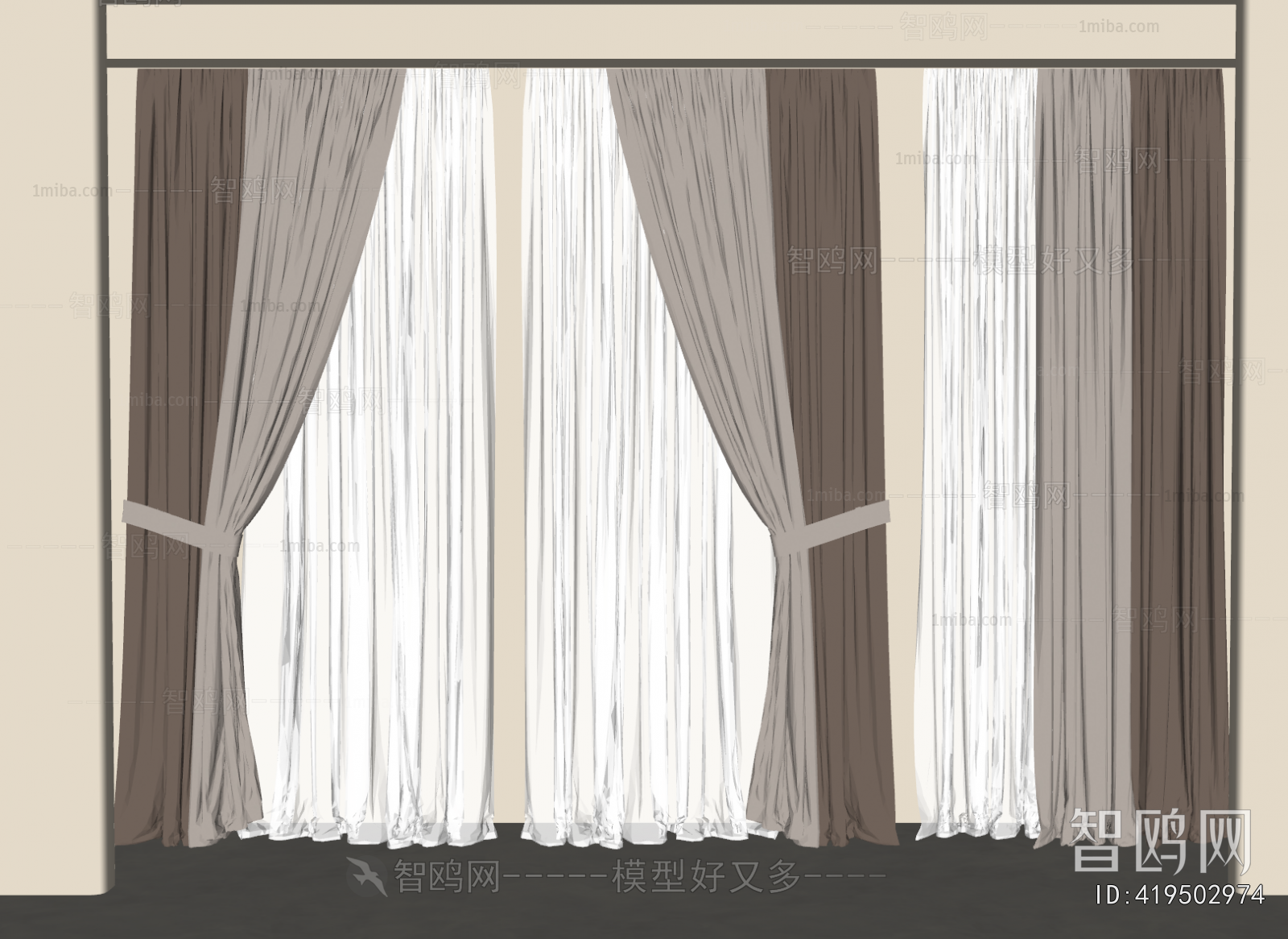 Modern The Curtain