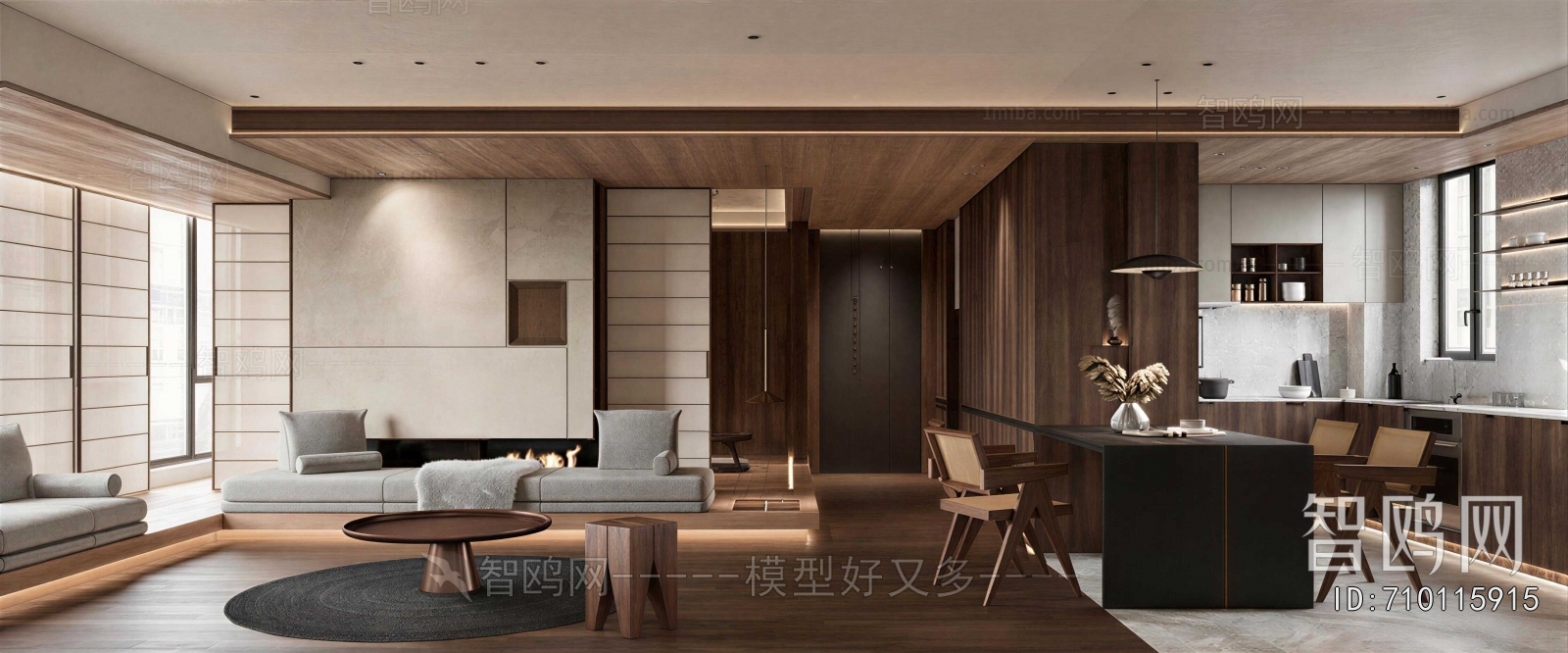 Japanese Style A Living Room