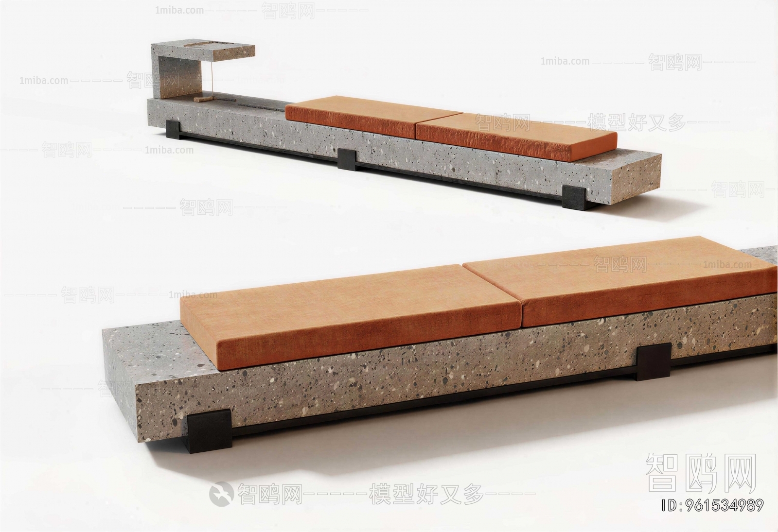 Wabi-sabi Style Bench