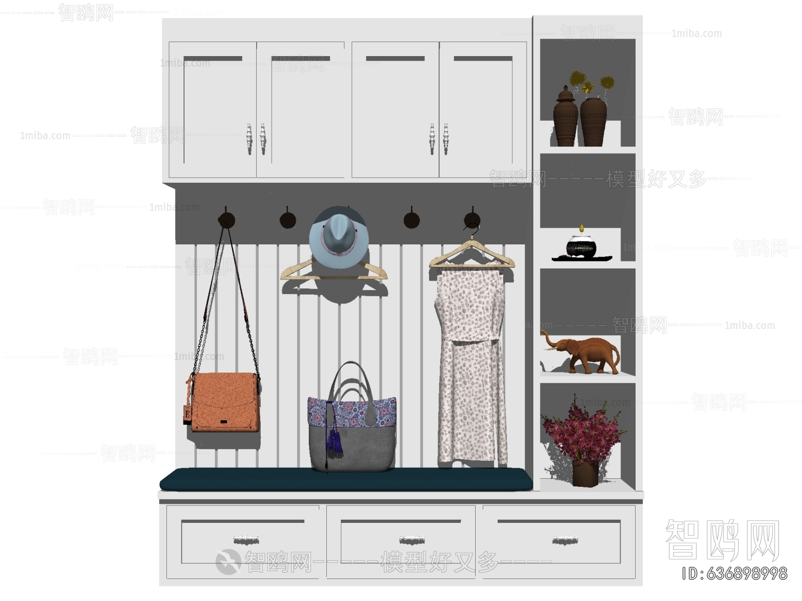 Modern Shoe Cabinet