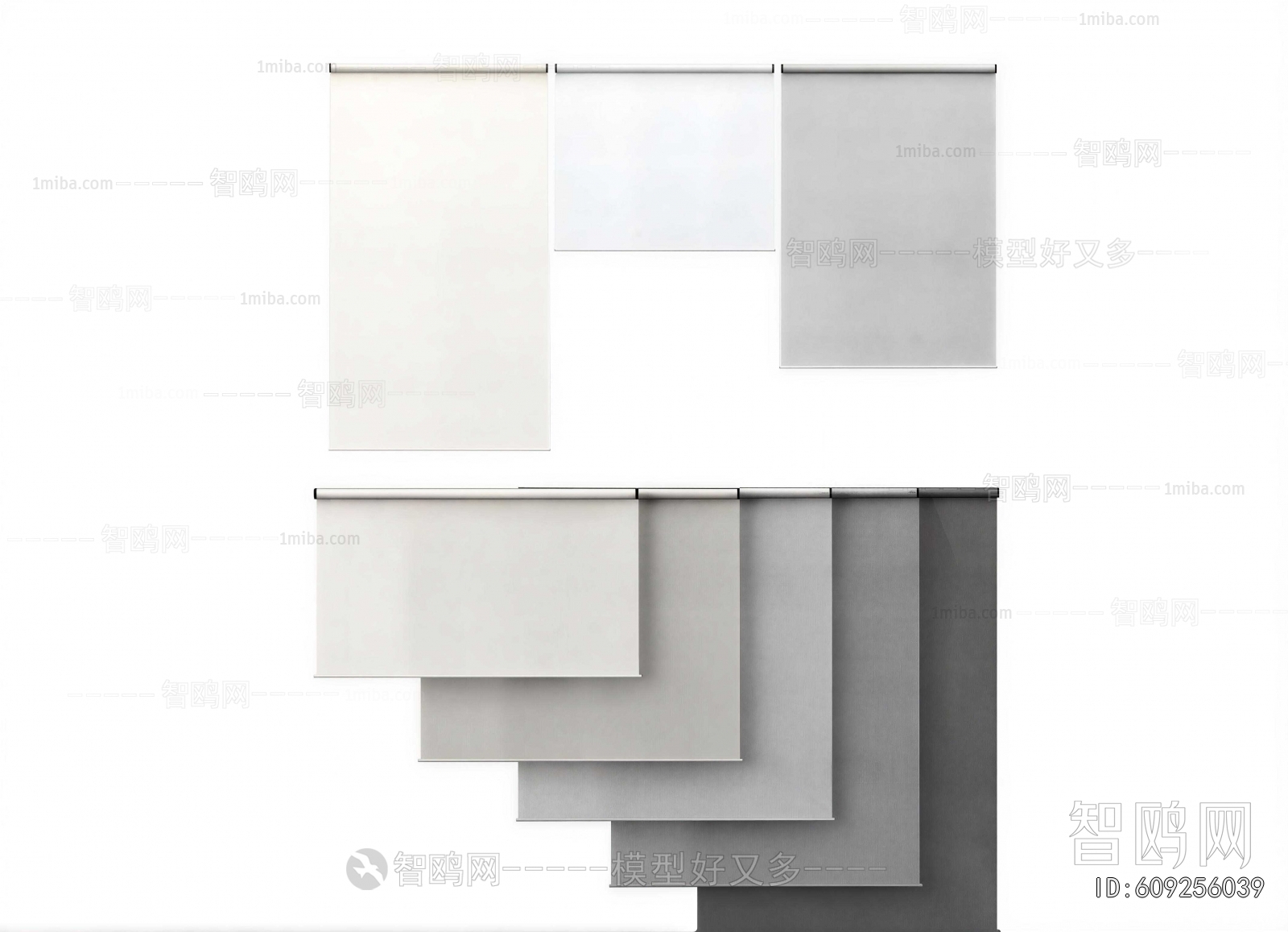 Modern Roman Curtain