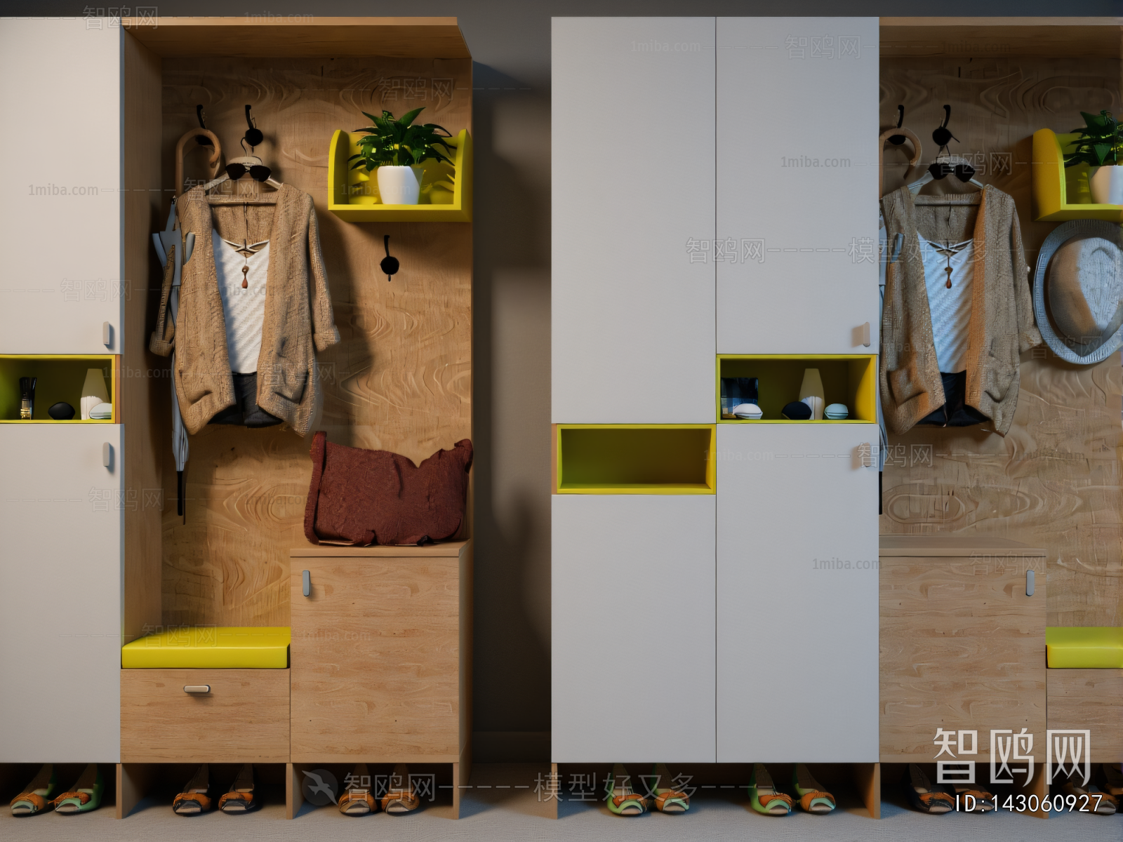 Modern Shoe Cabinet