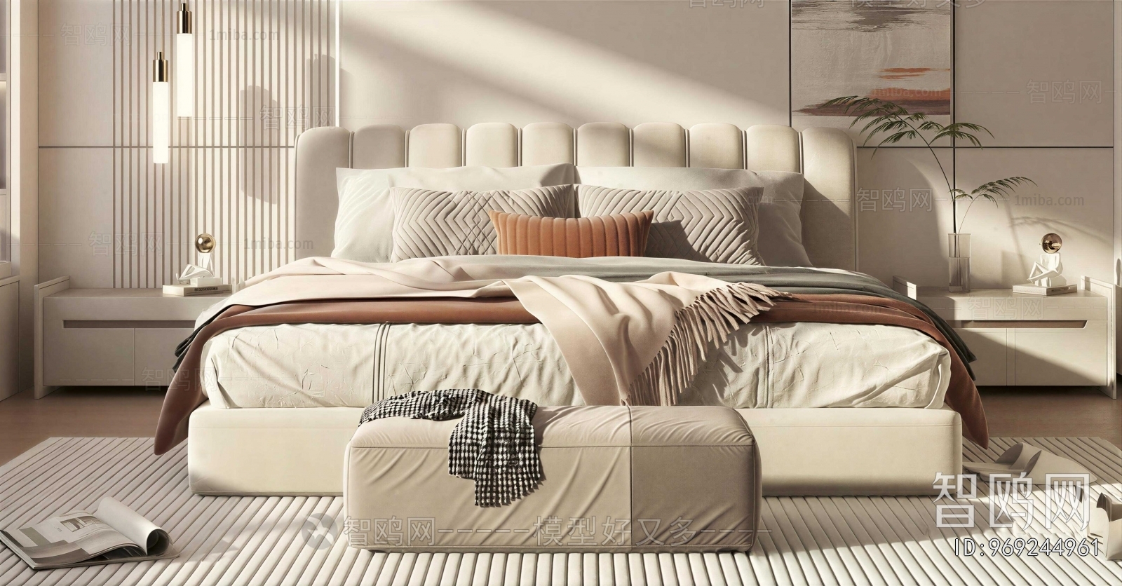 Modern Double Bed